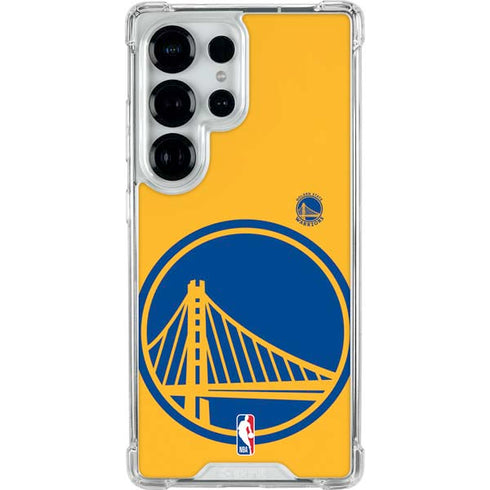 NBA Golden State Warriors Large Logo Galaxy S25 Ultra Clear Case